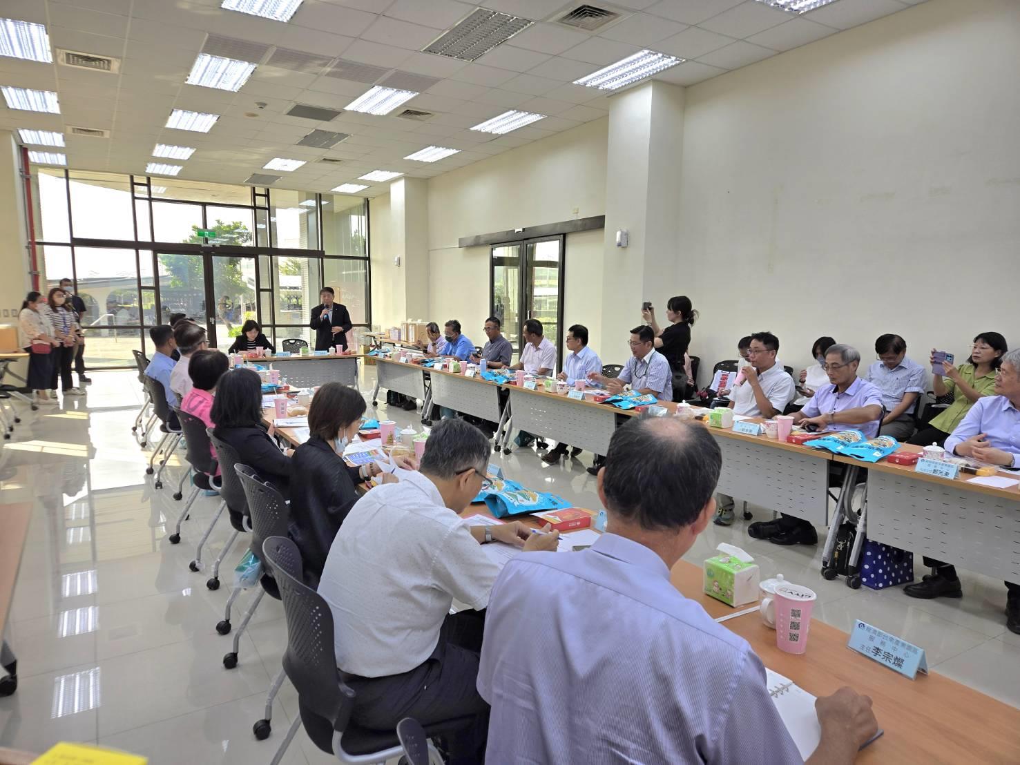 葉理事長參加「114 年度產業園區管理局-產業園區暨科技產業園區專案考核」。