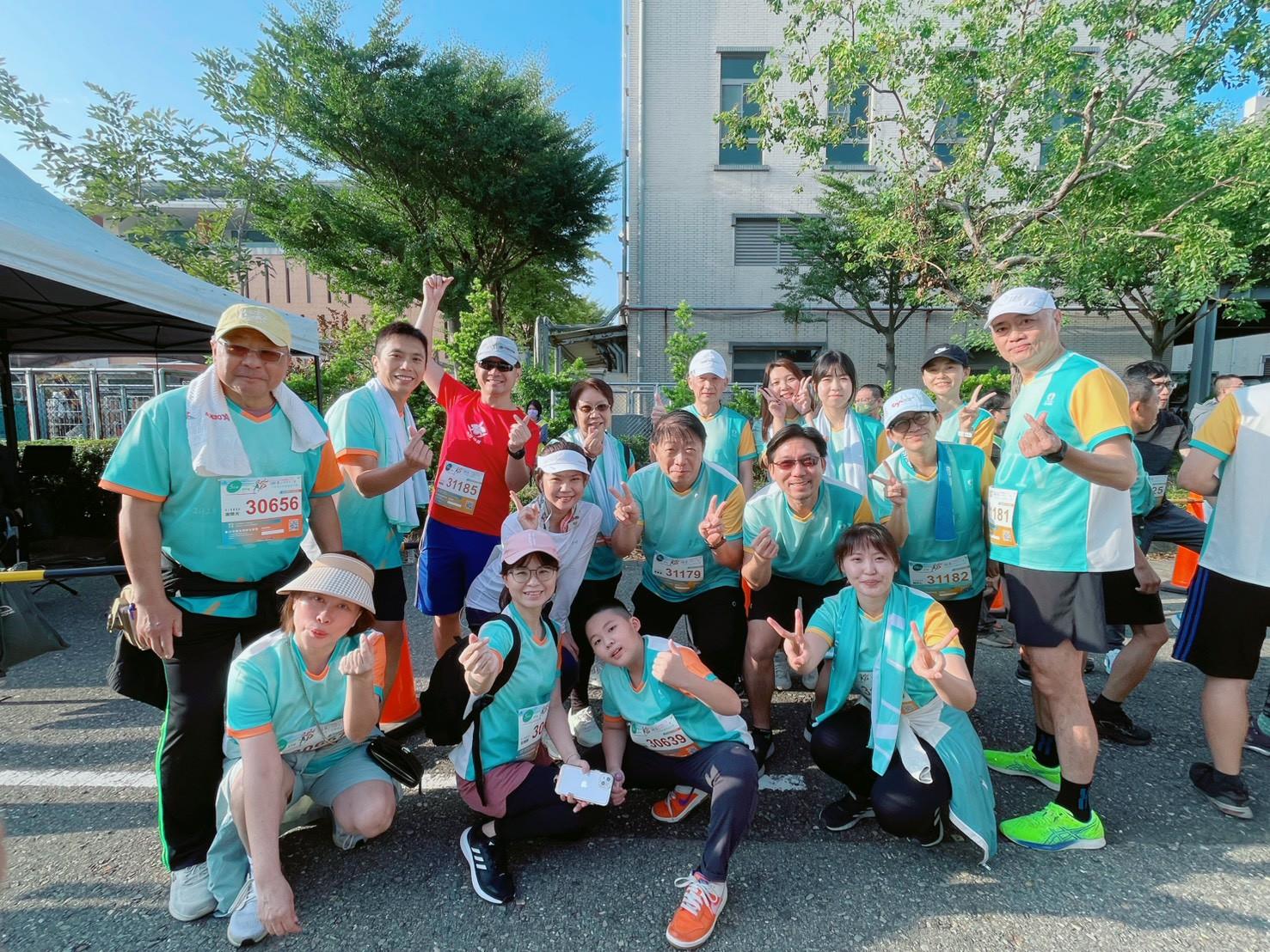 參加「紅崴科技(股)公司舉辦「台江迺庄歡喜鬥陣走 第三屆府城紅崴觀光工廠公益半程馬拉松」。